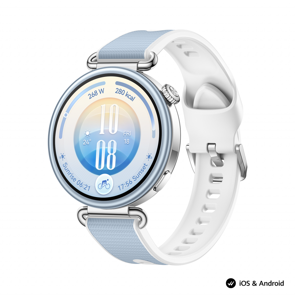 Смарт часовник Huawei Watch GT 7  Konsu-B39FB Blue and White Fluoroelastomer